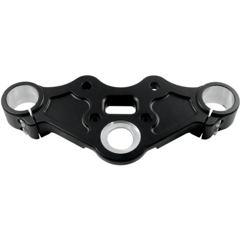Blackline Top Triple Tree - 41 mm - Flat Black - '11-'13 FXS
