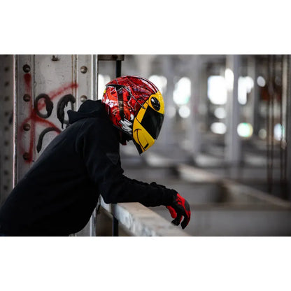Casco ICON Airform MIPS Brozak - Rojo