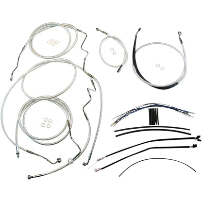Kit de instalación de manillar de diseñador Sterling Chromite II® - Kit de instalación de manillar de diseñador Sterling Chromite II® - 12"-14" - FLHR '17-'19
