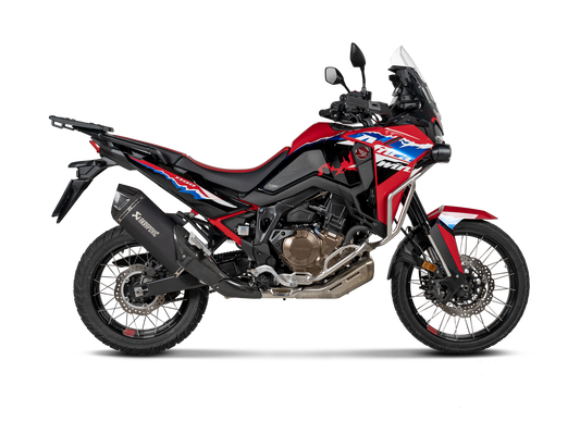 Escape Akrapovic - Slip-On Line Muffler - Titanium - CRF1100L - Black