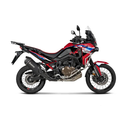 Escape Akrapovic - Slip-On Line Muffler - Titanium - CRF1100L - Black
