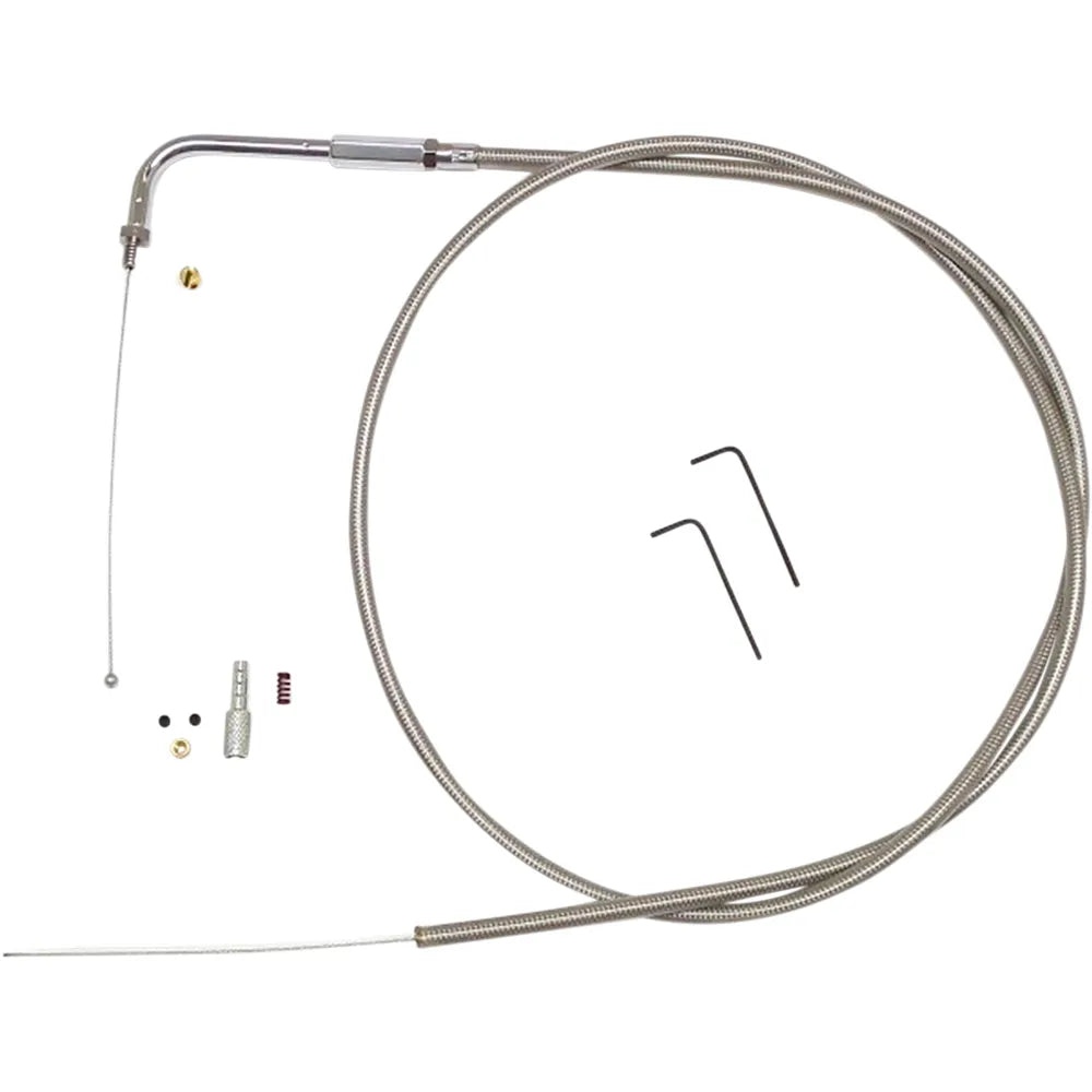 Kit de cables de control BYO™ Build Your Own™ - Kit de cables de control BYO™ Build Your Own™ - Acelerador/ralentí - Acero inoxidable