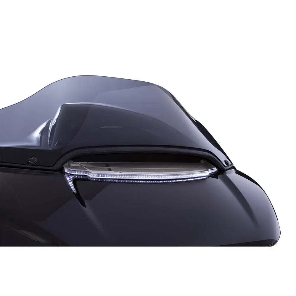 Embellecedor de ventilación de carenado con iluminación led