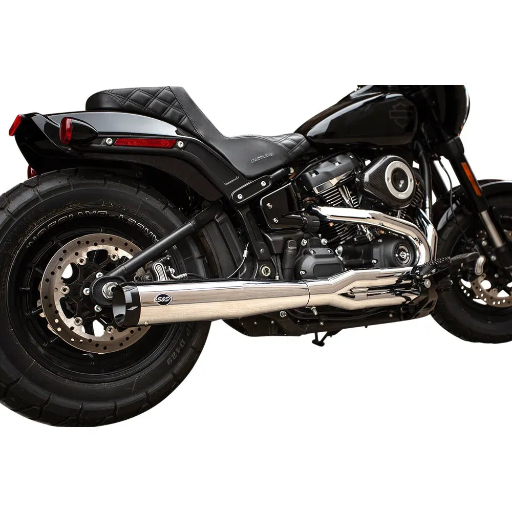 Escape 2:1 50 State para Softail M8 - Cromo/Negro