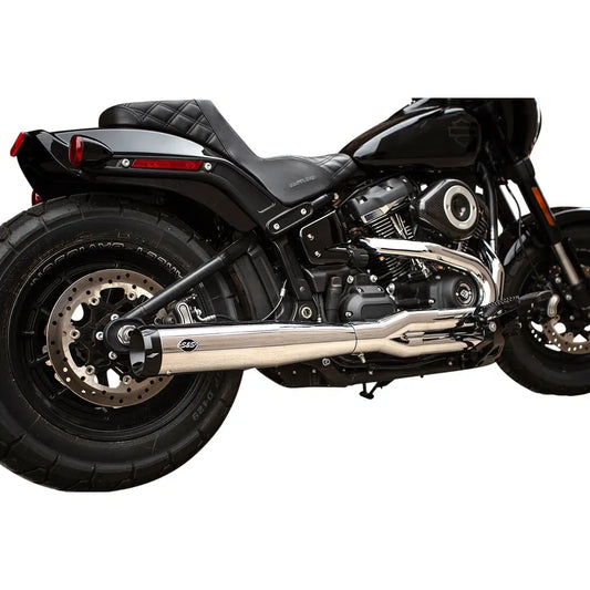 Escape 2:1 50 State para Softail M8 - Cromo/Negro