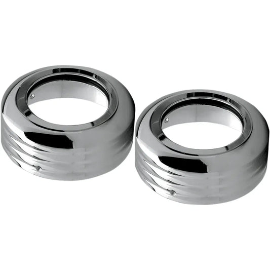 Custom Billet Fork Boots - Ball-Milled - 41 mm