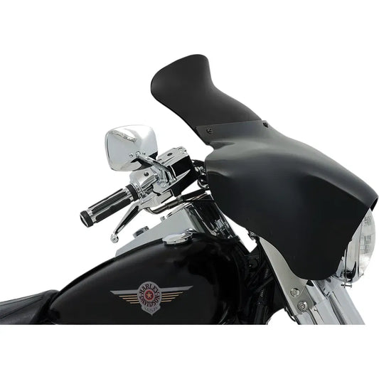 Batwing Spoiler Shield - 9" - Dark Black Smoke