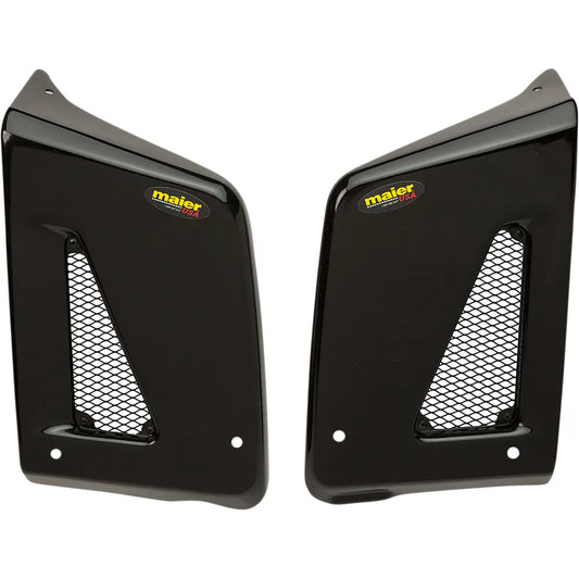 Radiator Scoops - KLR - Black