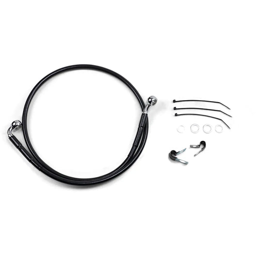Front Brake Line - FXD '00-'05 - Black