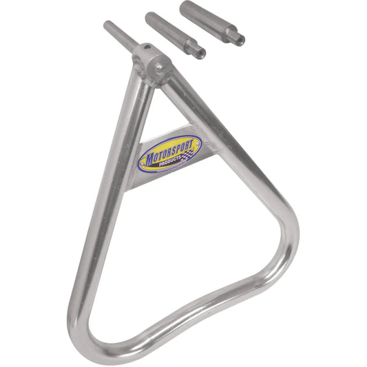 Stand, Tri-Moto Aluminum Silver