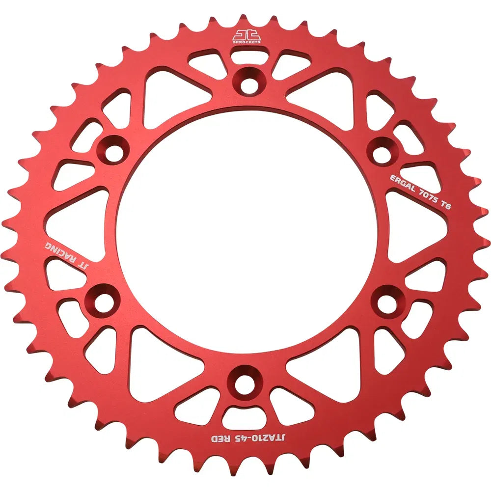 Rear Sprocket - Honda - Red - 45 Tooth