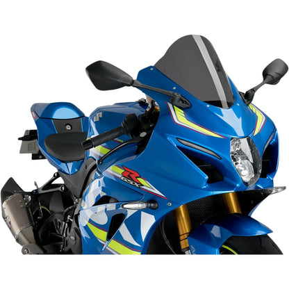 Parabrisas Z-Racing - Parabrisas de carrera - 11-1/4" - Ahumado oscuro - GSX-R