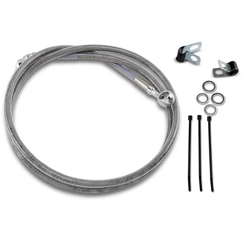 Línea de Freno Delantero de 8" de Acero Inoxidable