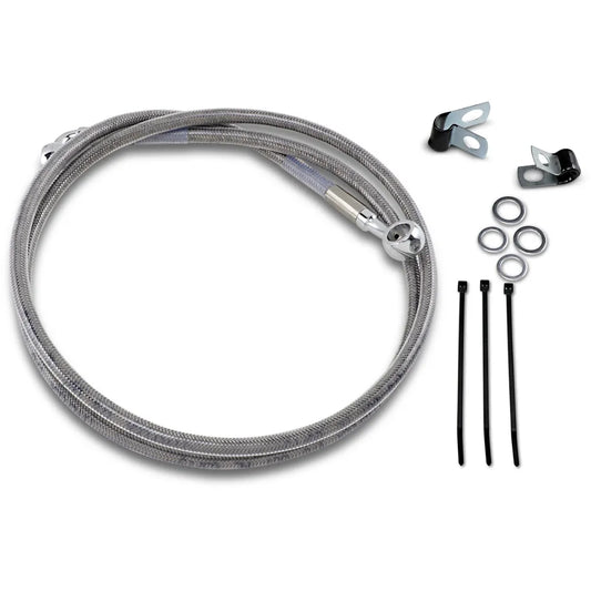 Línea de Freno Delantero de 8" de Acero Inoxidable