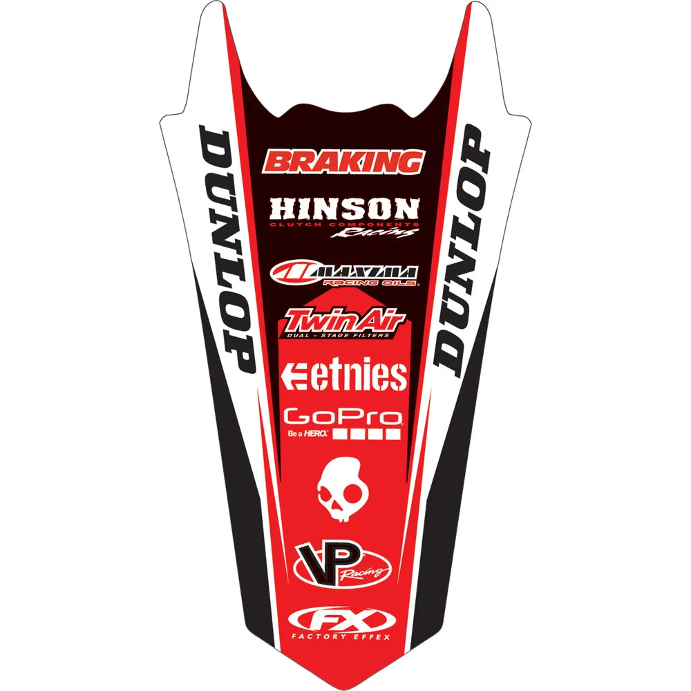 Rear Fender Graphic - Honda