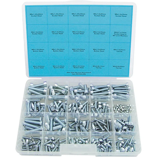 Allen Bolt Assortment 372 Piece