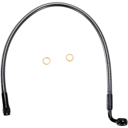Kit de línea de freno superior específico para ABS Designer Series - Línea de freno - 10 mm - 35° - 20" - Black Pearl