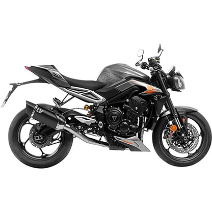 Sistema de escape LV-14 R - Sistema de escape LV-14 R - 3 en 1 - Negro - Street Triple 766 R/RS