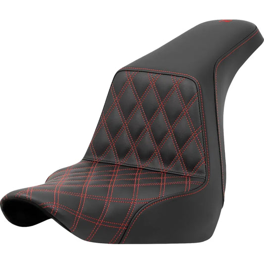 Asiento elevado con costura de celosía - Asiento elevado - Costura de celosía delantera - Costura roja - FXLR/FLSB '18-'24