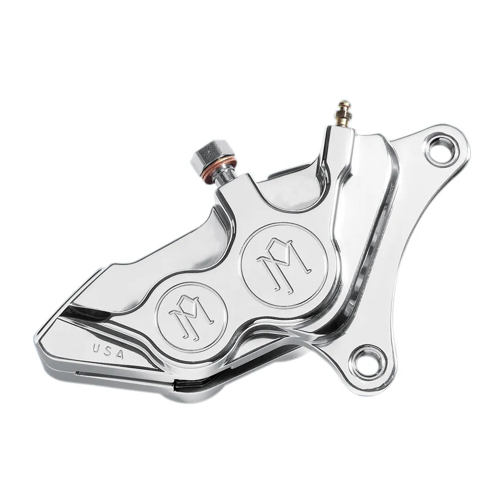 Caliper - Front Left - Chrome - 00-17 Harley-Davidson