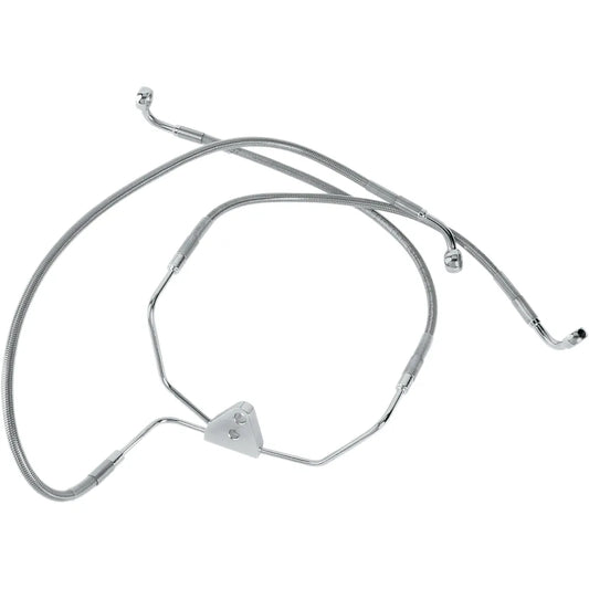 Linea de freno delantero Drag Specilties acero inoxidable