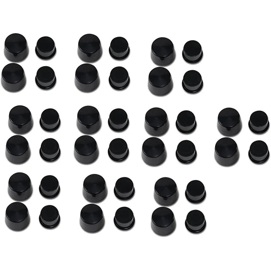 Cover Bolt Deep 1 Hex Black