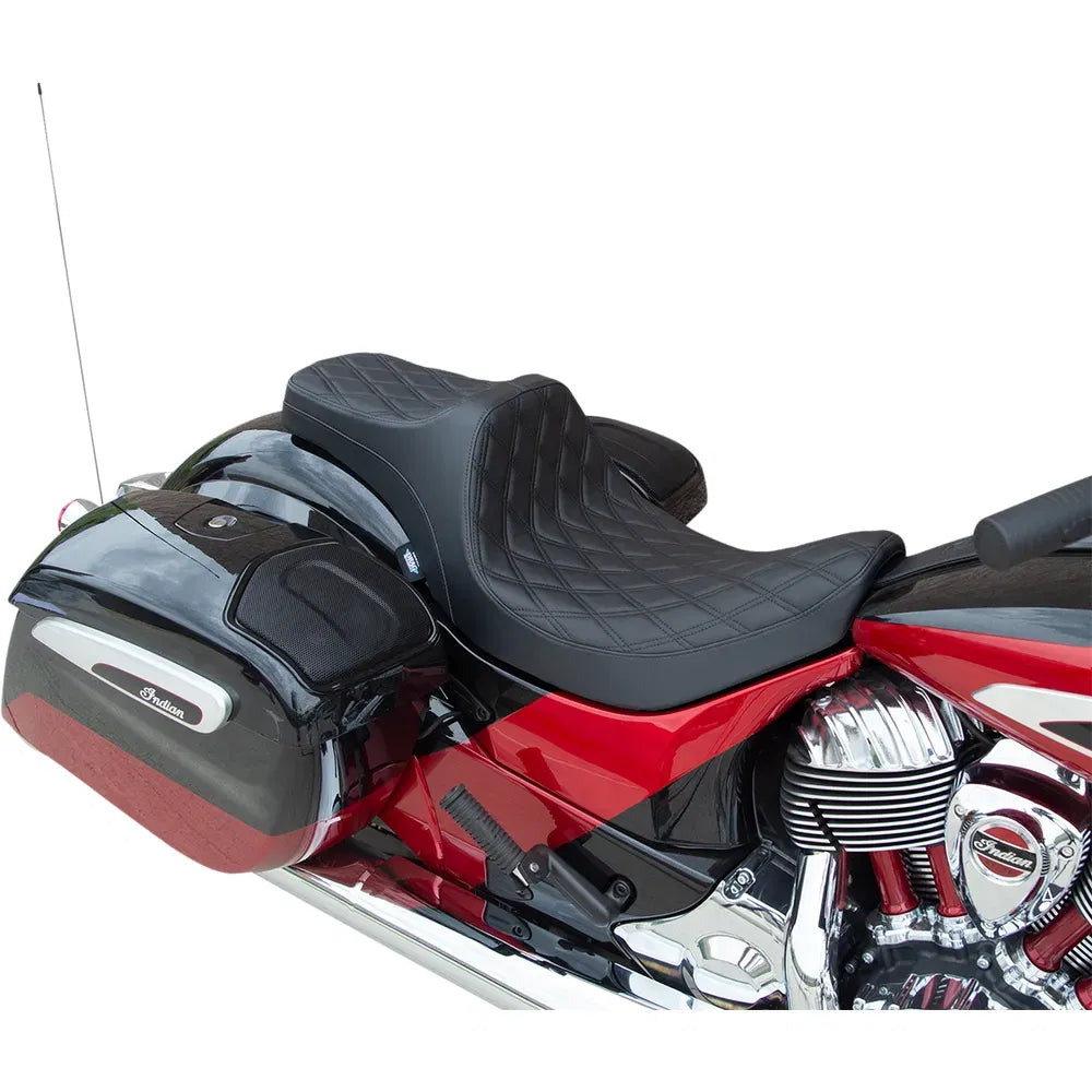 Predator III Seat - Double Diamond - Black - Vinyl