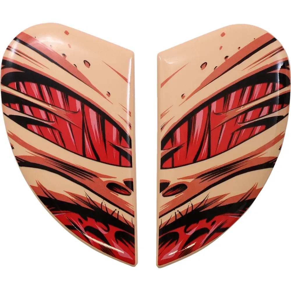 Placas laterales del casco Airform™: estiramiento facial