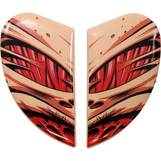 Placas laterales del casco Airform™: estiramiento facial