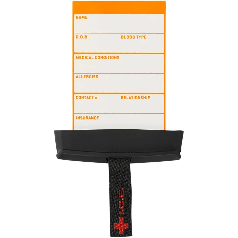 I.C.E. Card/Holder - Black