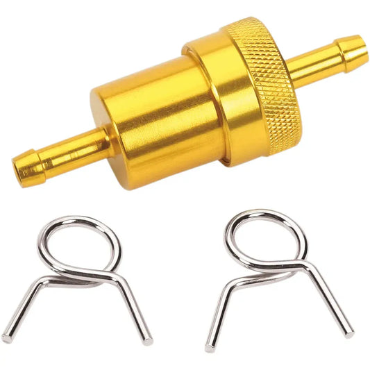 Fuel Filter - Gold - 1/4"
