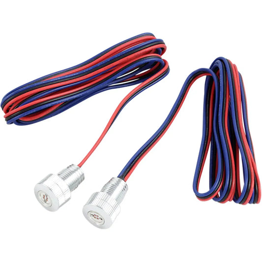 Super Bright Red LED - Silver