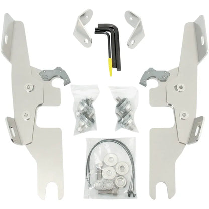 Kit de montaje con bloqueo de gatillo de carenado Batwing - Batwing - Kit de montaje - Pulido - Switchback