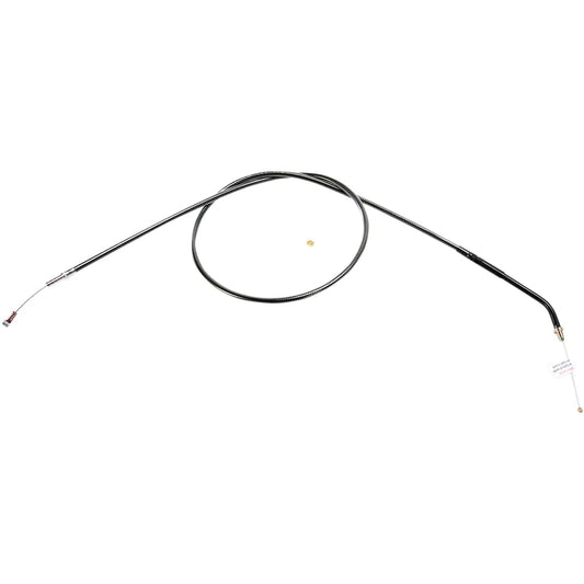 Cable trenzado de ralentí/acelerador Black Pearl™: ralentí - Cable de ralentí trenzado Black Pearl™ - 37-7/8"