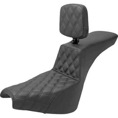 Asiento elevado Tour - Asiento elevado Tour - Respaldo del conductor - Costura de celosía delantera - FXBB/FXST '18-'24