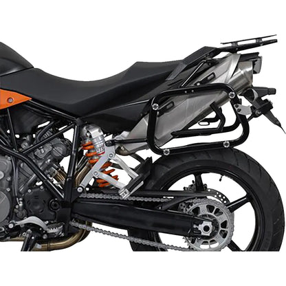 TRAX ADV Aluminum Case System - Black - KTM Super Moto 950/SMR/SMT 990 '05-'13