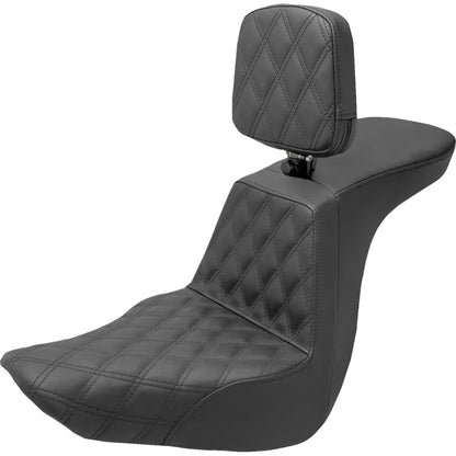 Asiento elevado Tour - Asiento elevado Tour - Respaldo del conductor - Costura de celosía delantera - FLSB/FXLR '18-'24