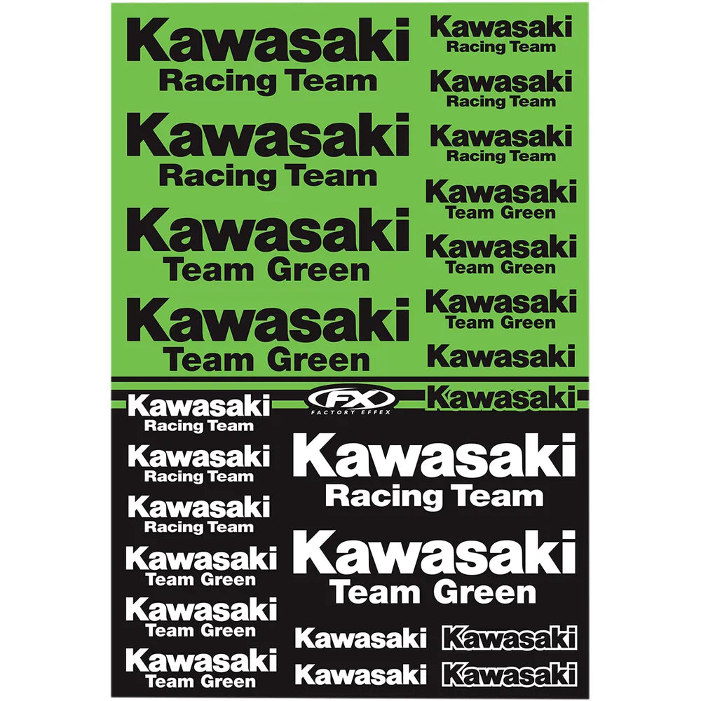 Decal Kit - Kawasaki Racing