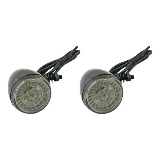 Front Turn Signal - Universal - Black