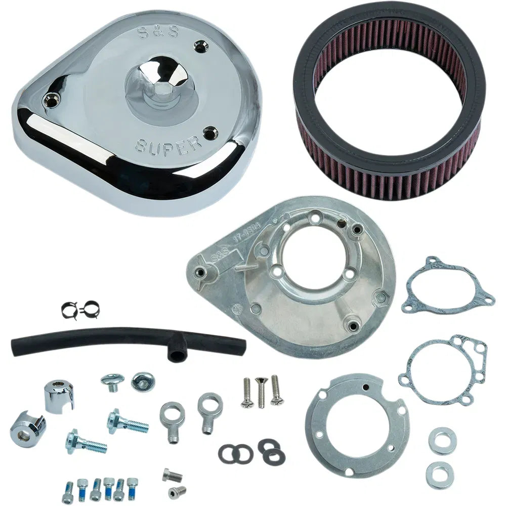 Air Cleaner Tear-Drop 08-17 Chrome