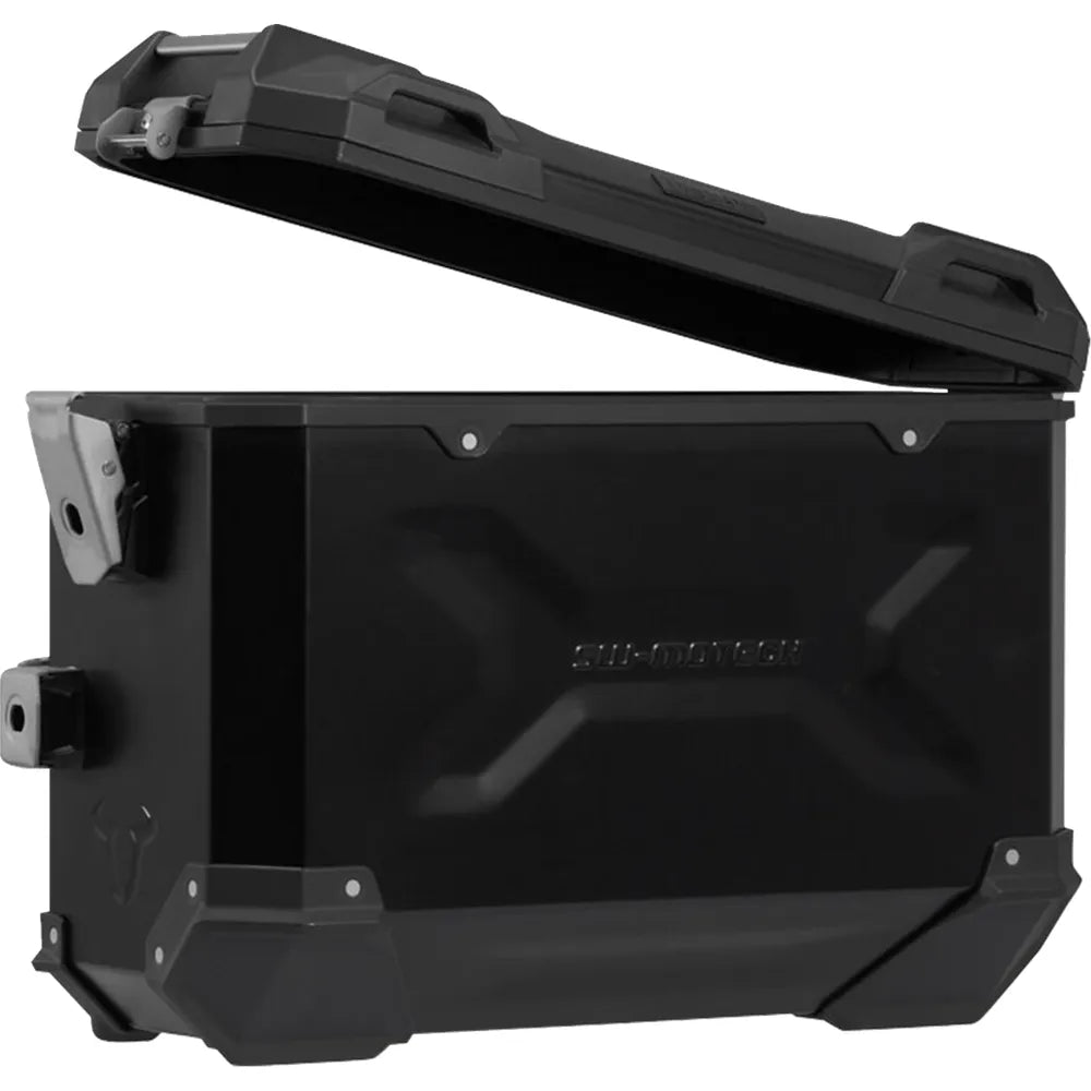 TRAX ADV Aluminum Case System - Black - Honda NC750 X '20-'24