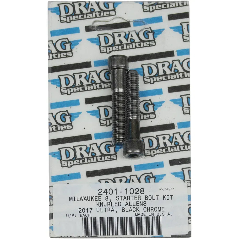 Kit de Tornillos de Arranque M8 - Negro