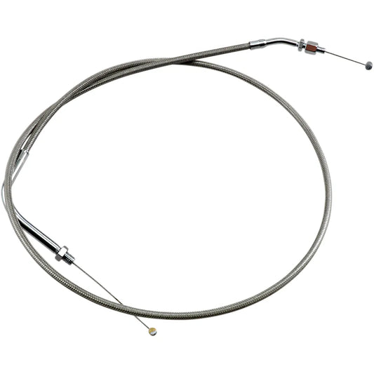 Throttle Cable - Push - Yamaha - Stainless Steel