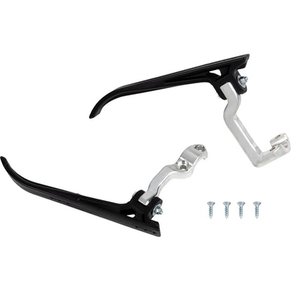 Kit de montaje de deflector Moto Roost de aluminio con extremo abierto