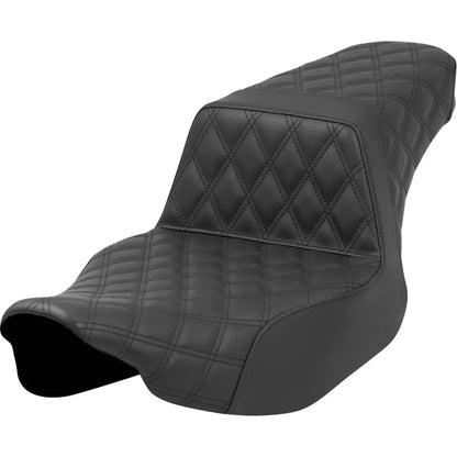 Asiento elevador - Asiento elevador - Costura de celosía completa - Negro - Alcance extendido - FL '23-'24