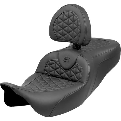 Asiento con tres agarres RoadSofa™ de alcance extendido - Asiento con tres agarres RoadSofa™ - Alcance extendido - con respaldo - FLH/FLT '08-'25