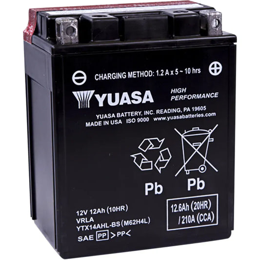 AGM Battery - YTX14AHL-BS .66 L