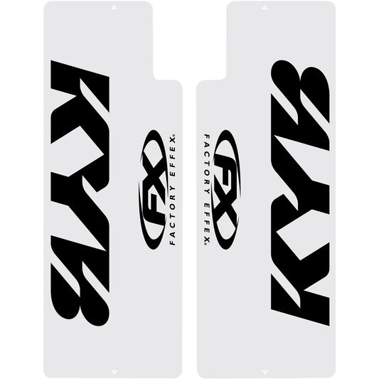 Fork Shield Decal - Kayaba - Black