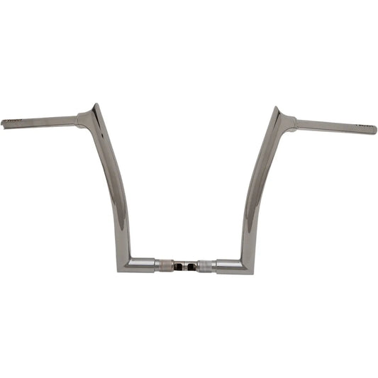 14" Chrome 1-1/2" Pointed Top Handlebar