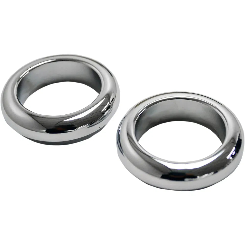 Fork Dust Covers - 39 mm - Chrome